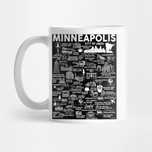 Minneapolis Map Mug